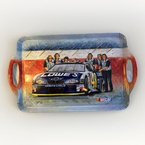 NASCAR Jimmie Johnson #48 Lowe’s Chevy Serving Tray w/ Handles Racing Fan Decor